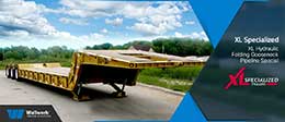 Hydraulic Folding Gooseneck Pipeline Special