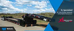 Low Profile Hydraulic Detachable Gooseneck