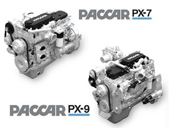 Kenworth T370 PACCAR PX-7-9 Engine